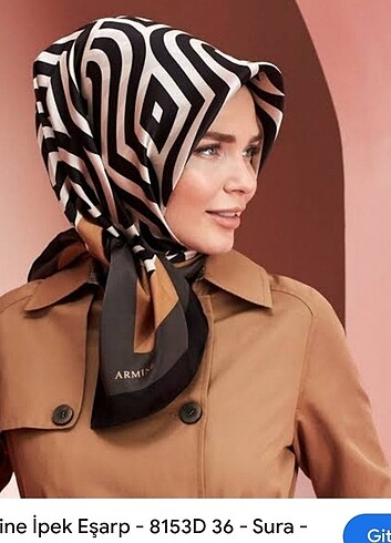  Beden Armine twill ipek eşarp 