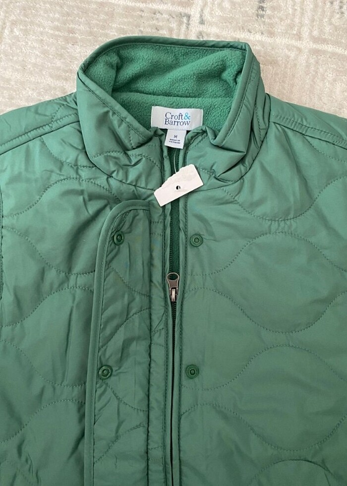  Croft Barrow marka Bayan kapitone yelek  - Görsel 5