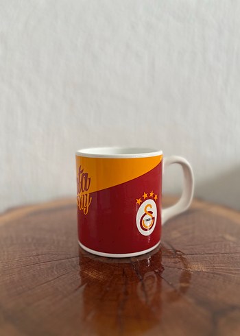 Galatasaray Temalı Kırmızı Renkli Kupa