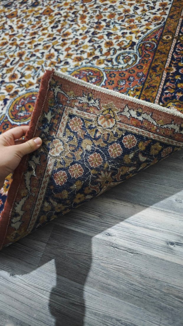 İran Motifli Vintage Stil Halı - Görsel 5