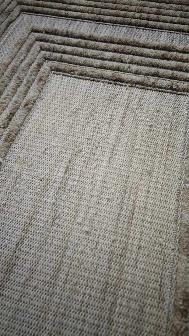 Bohem Gri Bej Dokulu Halı - Görsel 2