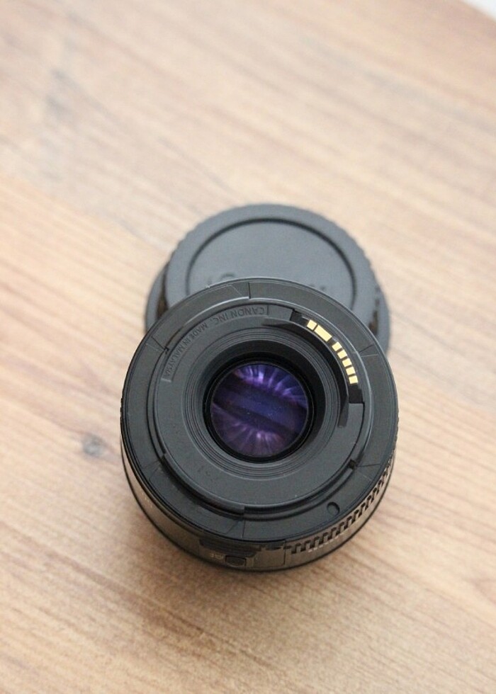 Canon 50 mm 1.8 lens - Görsel 2