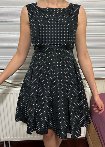 Zara puantiyeli elbise - Görsel 2