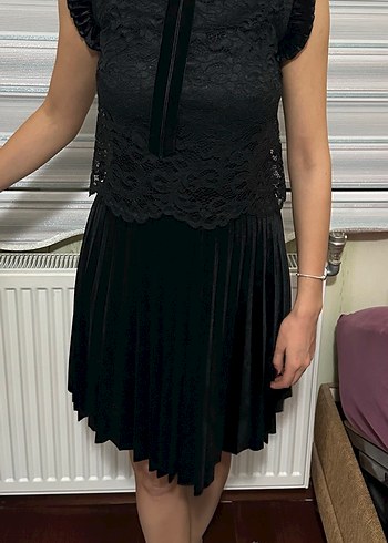 Kadife elbise - Görsel 8