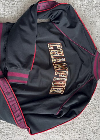 xs Beden siyah Renk Orijinal champion Siyah Kadın Bomber Ceket