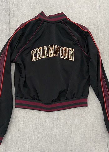 Orijinal champion Siyah Kadın Bomber Ceket