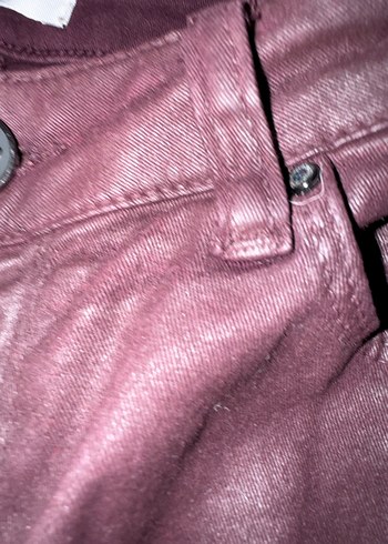 Pinko mumlu vişne çürüğü Kadın Pantolon - Görsel 6