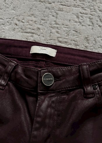 Pinko mumlu vişne çürüğü Kadın Pantolon - Görsel 8