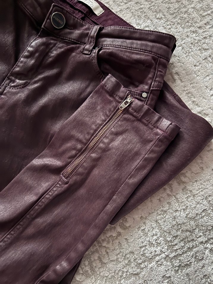 Pinko mumlu vişne çürüğü Kadın Pantolon - Görsel 2