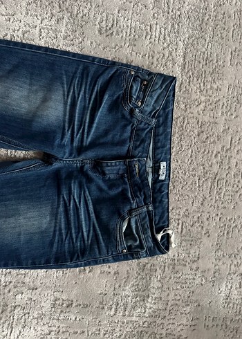 Y2K düşük bel Kadın Kot Pantolon - Görsel 6