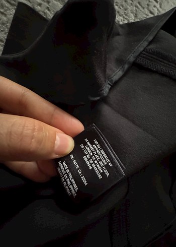 Siyah Kadın pamuk pantolon - Görsel 3