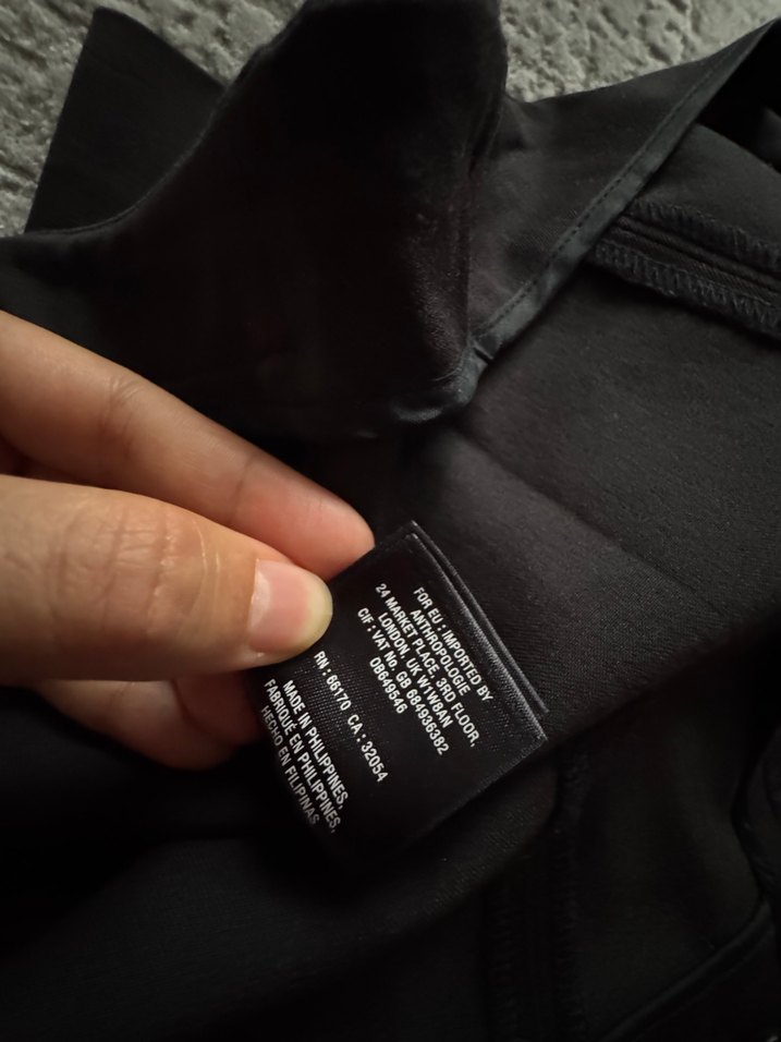 Siyah Kadın pamuk pantolon - Görsel 3