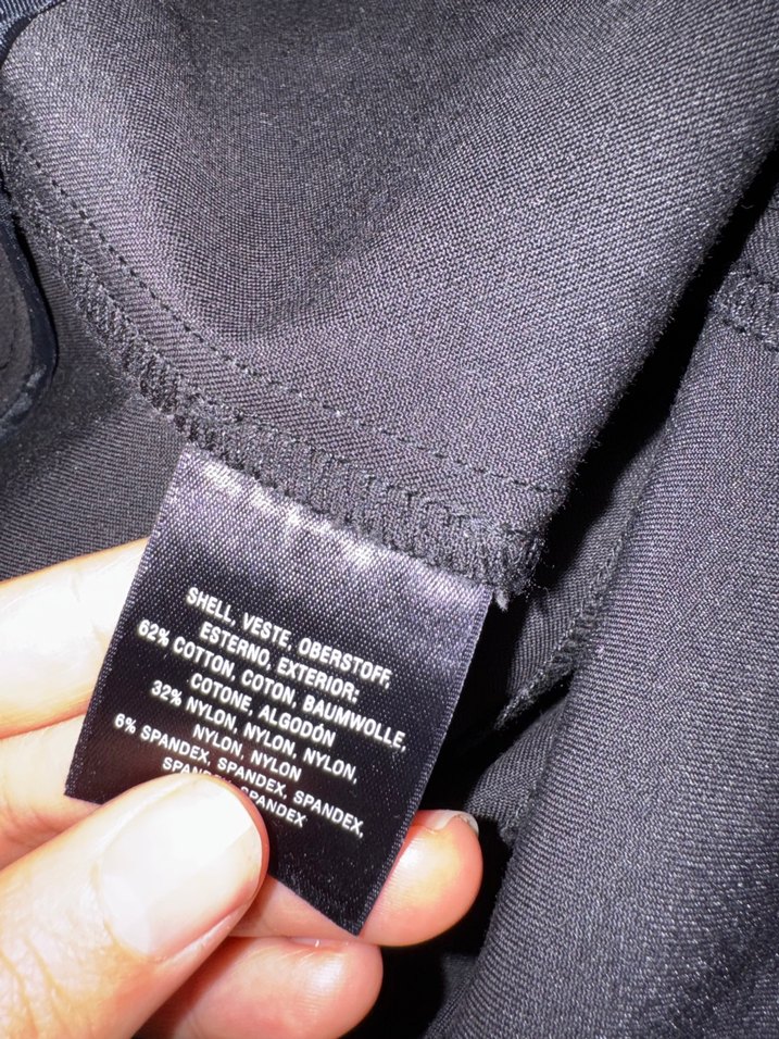 Siyah Kadın pamuk pantolon - Görsel 2