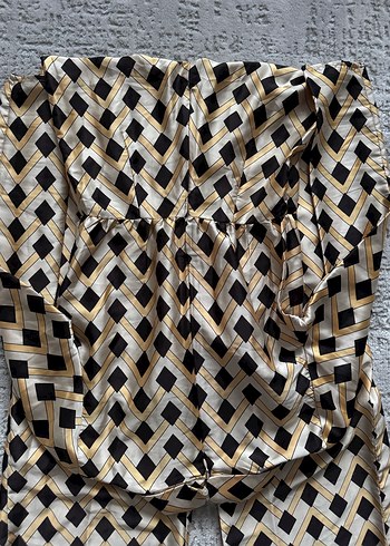 Kadın Uzun Kollu V Yaka Tulum - Görsel 3