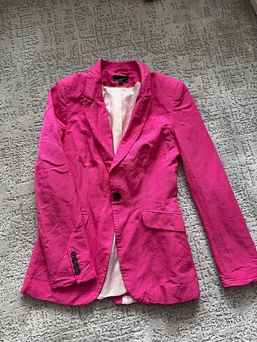s Beden Yün sıfır şık blazer ceket