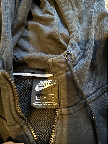 m Beden lacivert Renk Orijinal Nike ceket