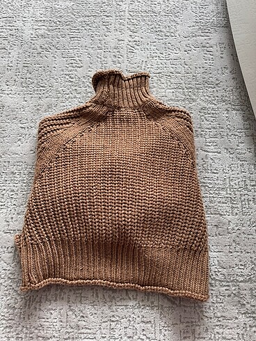 xs Beden H&M toprak rengi örtü kazak