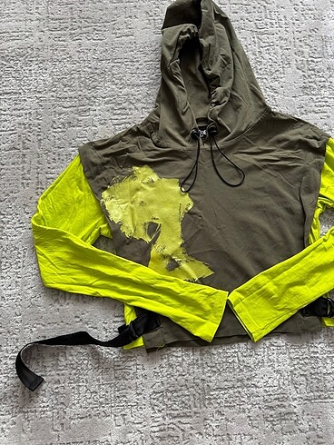 Zara Y2K model retro sweatshirt
