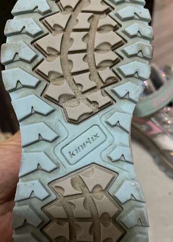 Kız Çocuk Bağcıklı Pastel Renkli Spor Ayakkabı - Görsel 3