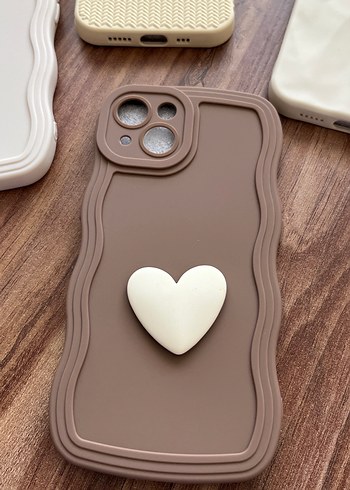 İPhone 13 Bej beyaz  Telefon Kılıfı - Görsel 3