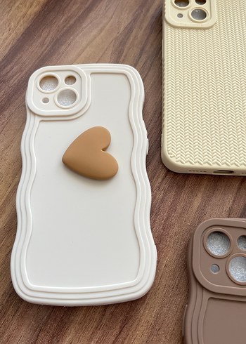 İPhone 13 Bej beyaz  Telefon Kılıfı - Görsel 6