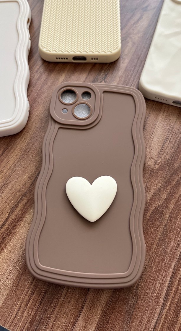 İPhone 13 Bej beyaz  Telefon Kılıfı - Görsel 3