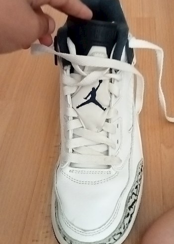 Yılan Desenli Beyaz Spor Ayakkabısı - Görsel 3