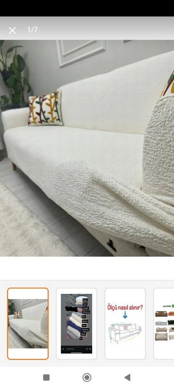 4 adet kırlent ve 4 tanede koltuk örtüsü - Görsel 2