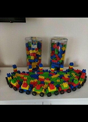 240 Parça Lego Seti Sıfır Ürün 9 Adet Lego Arabalı