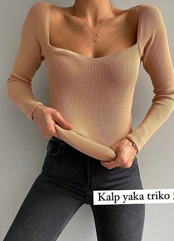 Kalp yaka bluz ?
