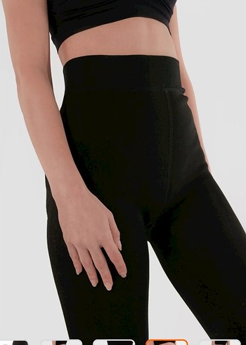 Siyah  Kadın Spor Tayt - Görsel 3