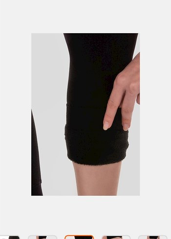 Siyah  Kadın Spor Tayt - Görsel 2