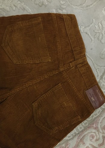 Düğmeli Kadife Kadın Şortu - Görsel 2