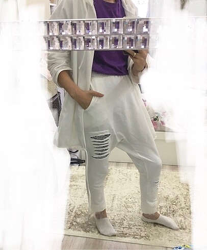 universal Beden beyaz Renk Park moda takım