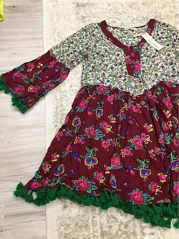 Park Bravo Park moda kısa bohem elbise