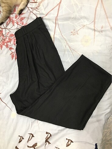 Şalvar model pileli pantalon