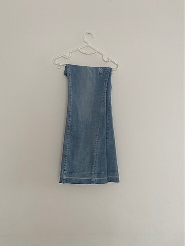 30 Beden mavi Renk Gap Flare Jean Pantolon