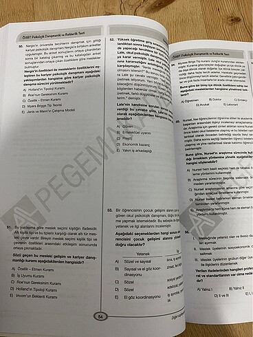 Pegem pdr 7li deneme kpss