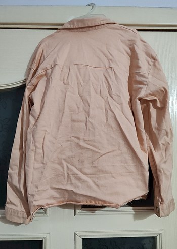 Düğmeli Bej Keten Çocuk Gömlek - Görsel 3