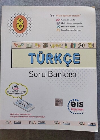 Eis Yayınları 8. Sınıf LGS Türkçe Soru Bankası