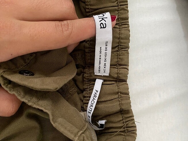 Bershka BERSHKA paraşüt pantolon
