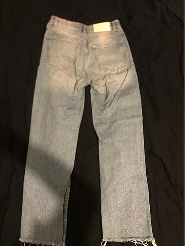 34 Beden mavi Renk Straight fit jean