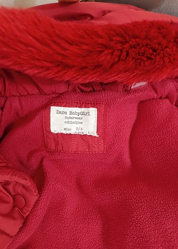 4 Yaş Beden Zara mont