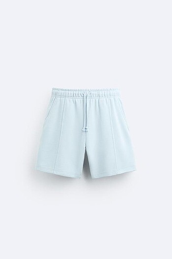 Zara Kompakt Jogger Bermuda Şort