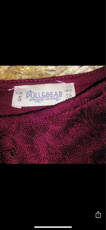 s Beden bordo Renk Pull&Bear