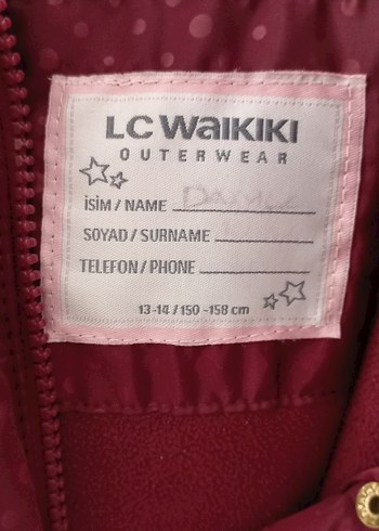 Bordo Parlak Kız Çocuk Montu Kapüşonlu - Görsel 6