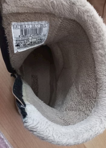 Bej Süet Kürklü Kız Çocuk Botu - Görsel 7