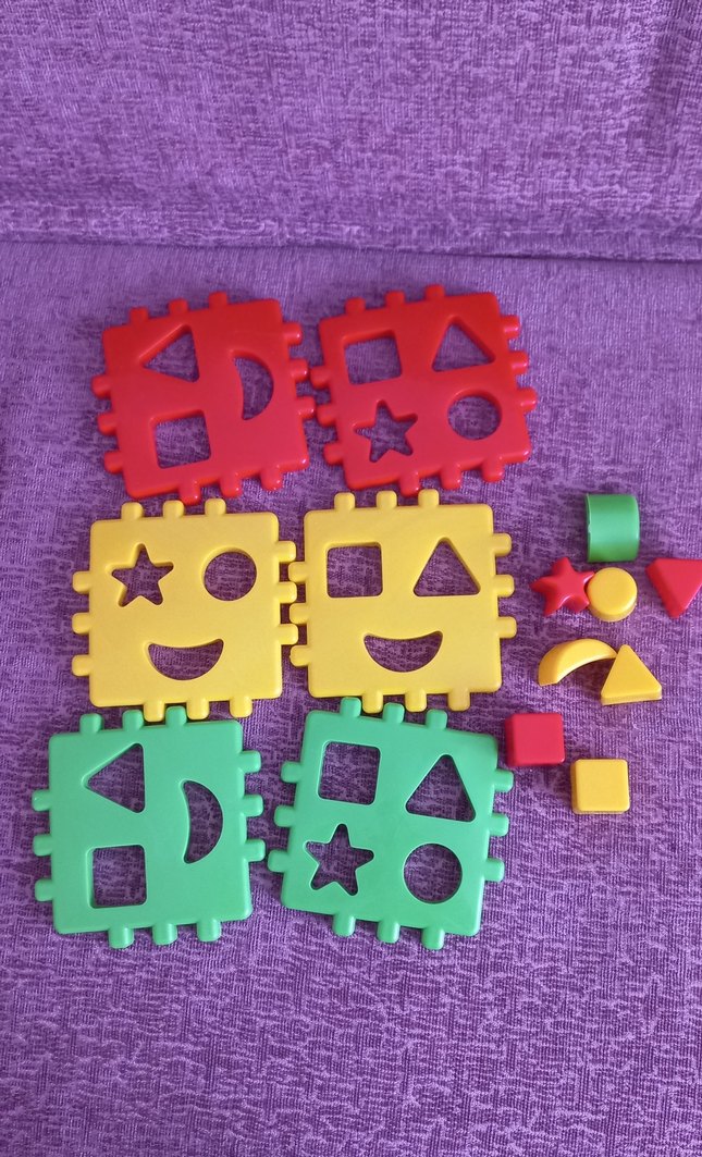 Renkli Eğitici Şekil Eşleştirme Küpü - Görsel 3