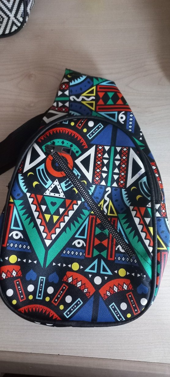 Renkli ve Desenli Kadın Çapraz Çanta - Görsel 2