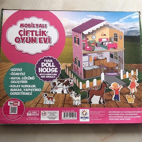 Mobilyalı oyun evi